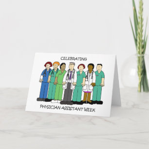 Carte Semaine de l'adjoint médical - octobre
