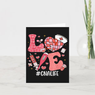 Carte Semaine de l'infirmière de vie d'amour de la vie d