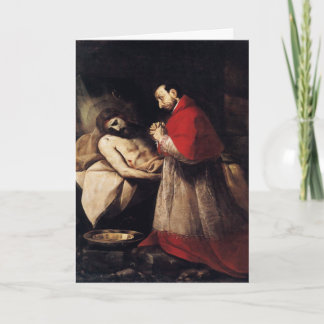 Carte Séminaire catholique Salutation et encouragement