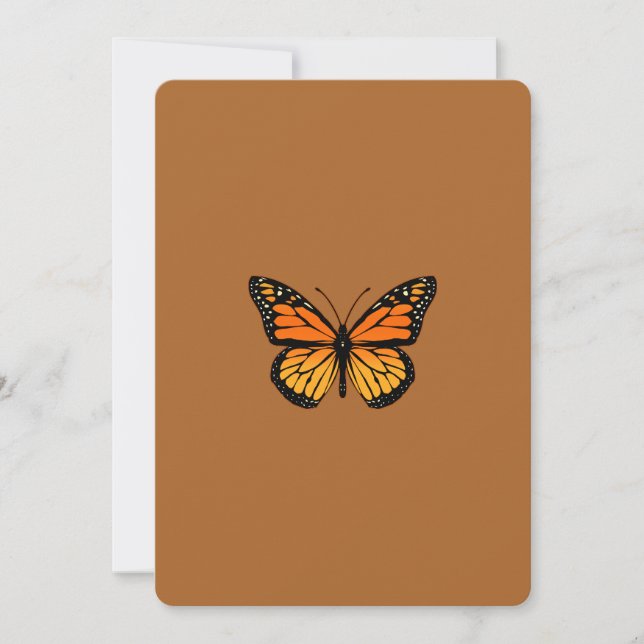 Carte Sensation des papillons monarques (Devant)