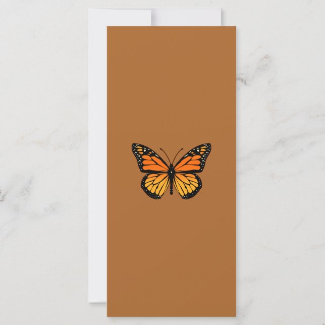 Carte Sensation des papillons monarques (Devant)