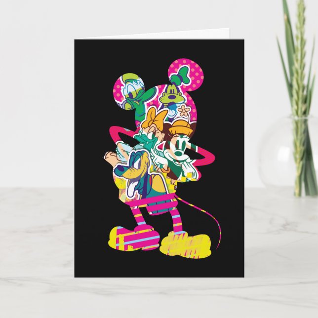 Carte Sensationnel 6 | Fun Mickey Mouse (Devant)