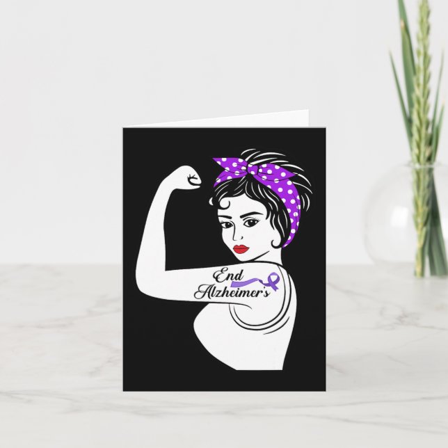 Carte Sensibilisation à la maladie d'Alzheimer Interdict (Devant)