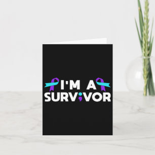 Carte Sensibilisation À La Prévention Du Suicide Je Suis