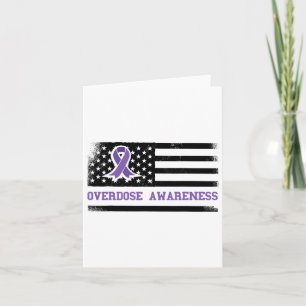 Carte Sensibilisation à la surdose Amérique Usa Sensibil