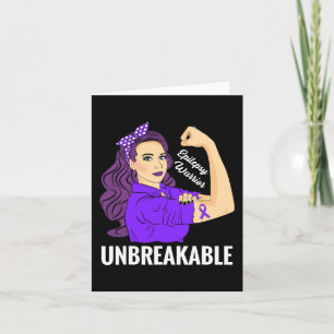 Carte Sensibilisation à l'épilepsie Épileptique Purple R