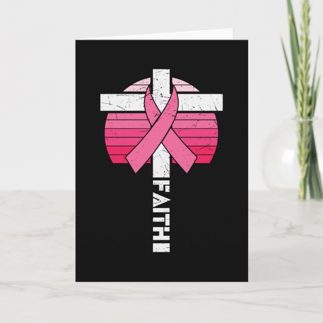 Carte Sensibilisation au cancer du sein Espoir Force chr (Devant)