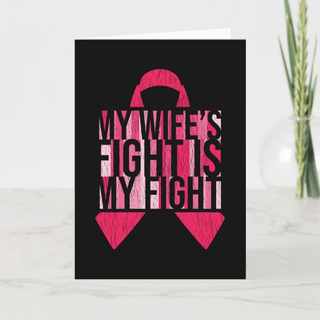 Carte Sensibilisation au cancer du sein Soutien aux femm (Devant)
