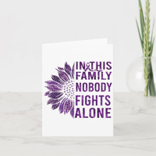 Carte Sensibilisation au cancer pancréatique Tournesol P