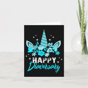 Carte Sensibilisation au diabète Bonne Diaversaire Unico