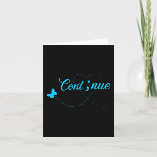 Carte Sensibilisation Au Suicide Pour Les Cadeaux Femmes