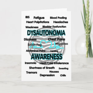 Carte Sensibilisation/Symptômes...Dysautonomie