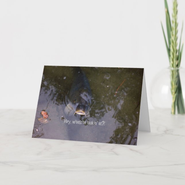Carte Sentiment de pêche (Devant)