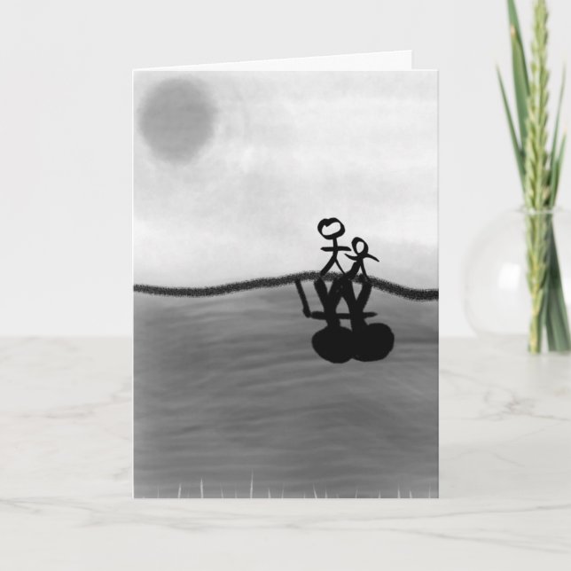 Carte Sentimentaire - Au Parent (Devant)