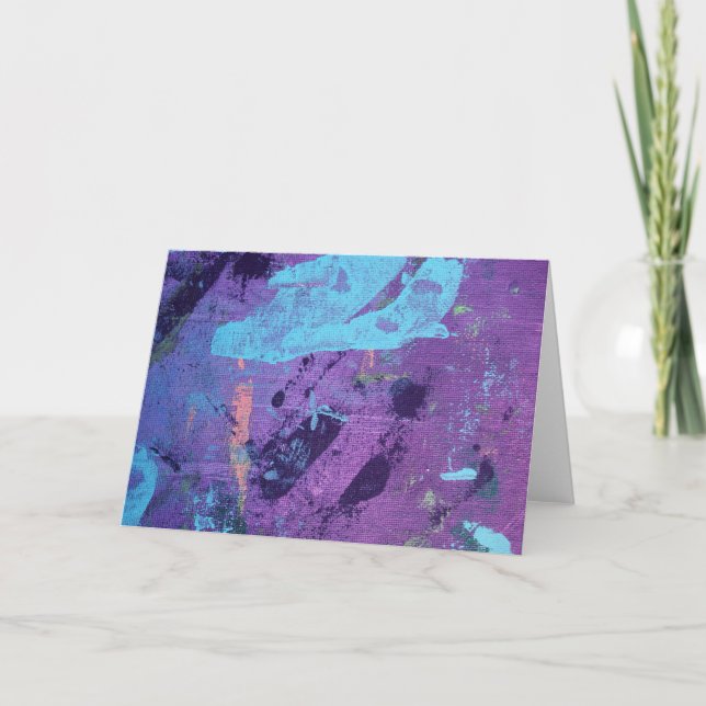Carte Sentiments Abstraits (Devant)