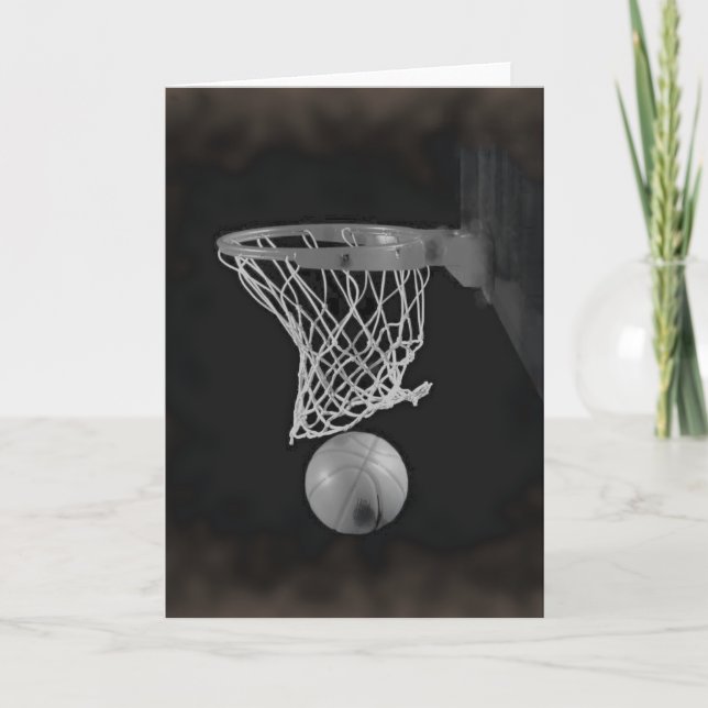 Carte Sepia Basketball (Devant)