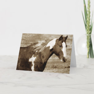 Carte Sepia Flashy Mare, Anniversaire