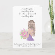 Seras-tu ma demoiselle d'honneur ?