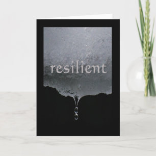 Carte Sérénité Word Abandonne : Résilient