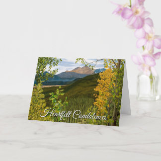Carte Serenity Prayer Memorial Sympathy Card