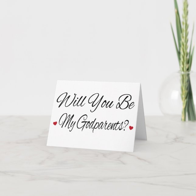 Carte Serez-Vous Mes Parents - Proposition Photo (Devant)
