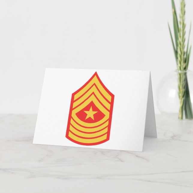 Carte Sergent-major (Devant)
