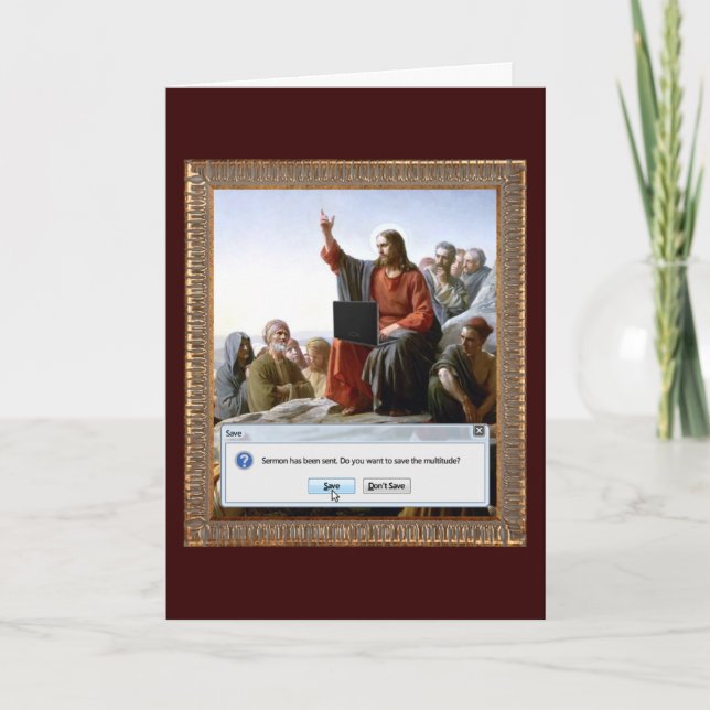 Carte Sermon Cyber (Devant)