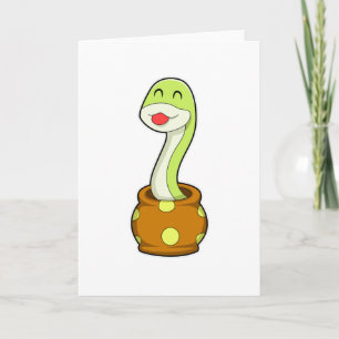 Carte Serpent dans Jar