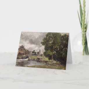 Carte Serrure et moulin de John Constable Dedham