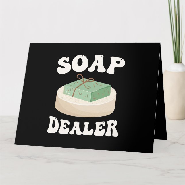 Carte Service des ventes de savon (Devant)