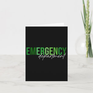 Carte Service d'urgence Jour de la Saint Patrick