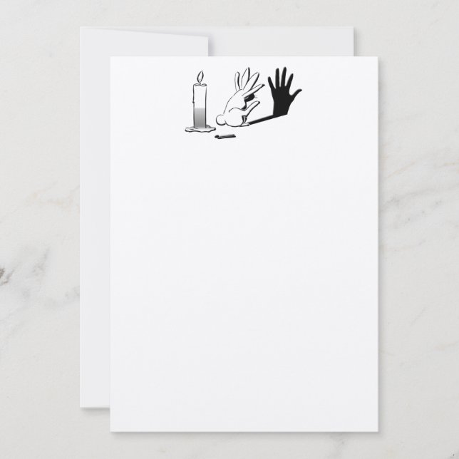 Carte Shadow Rabbit par Lightillusions.com (Devant)