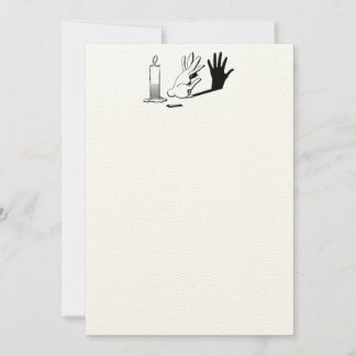 Carte Shadow Rabbit par Lightillusions.com