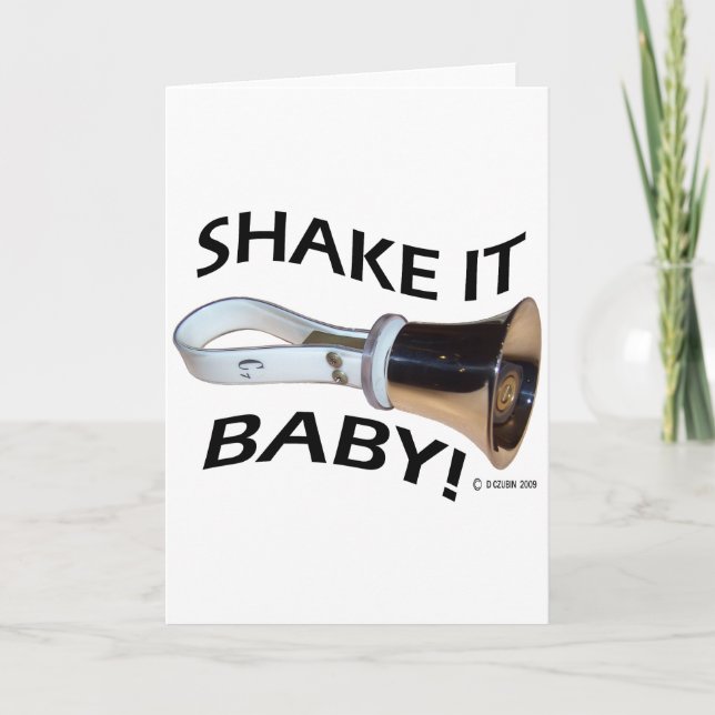 Carte Shake It Baby ! (Devant)