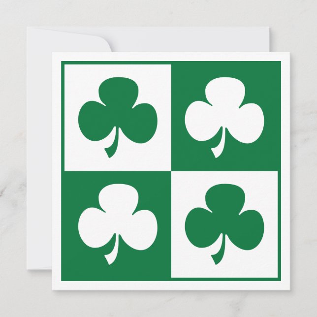 Carte Shamrock (Devant)