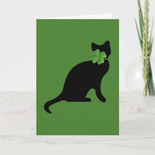 Carte Shamrock Kitty