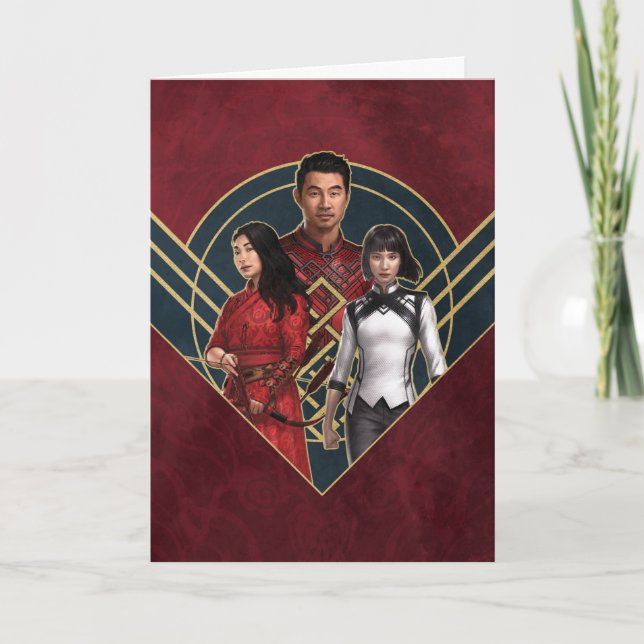 Carte Shang-Chi, Katy et Xialing (Devant)