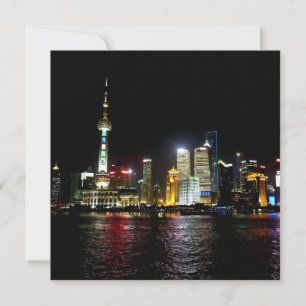 Carte Shanghai la nuit