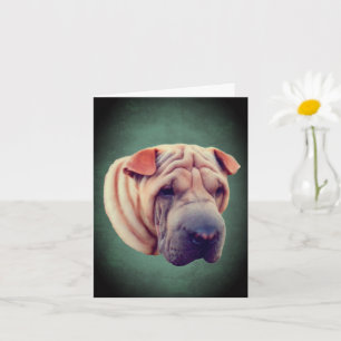 Carte Shar Pei Dog