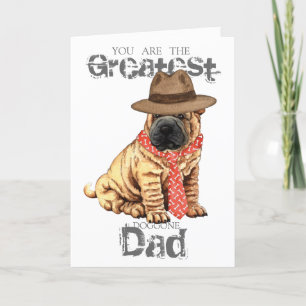 Carte Shar-Pei Papa