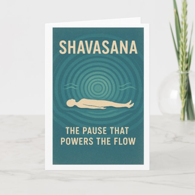 Carte Shavasana (Devant)