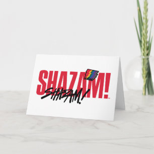 Carte SHAZAM ! Furie des dieux   Logo des boulons arc-en