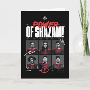 Carte SHAZAM ! Furie des dieux   Puissance du groupe SHA