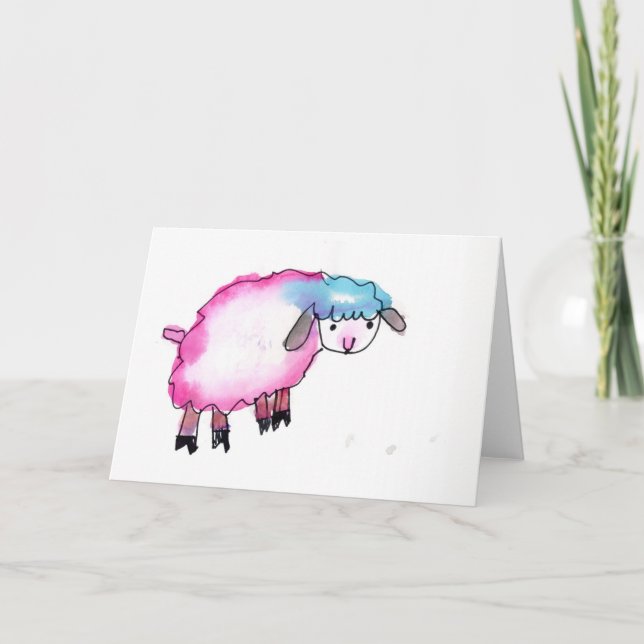 Carte Sheeped • Emma Griste, âge 7 (Devant)
