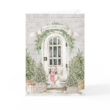 Sheltie Porte avant Noël