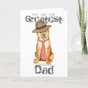 Carte Shiba Inu Papa