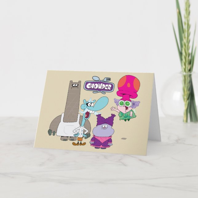 Carte Shnitzel, Mung, Chowder et Truffes (Devant)