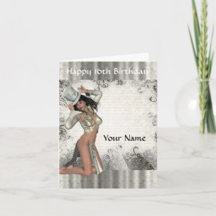 Carte Shogirl en argent 16e anniversaire