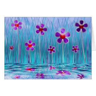 Carte Shy Daisies
