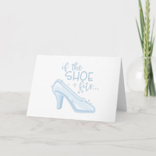 Carte Si la chaussure convient